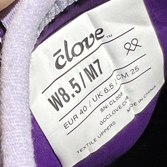 Clove Sneakers Mens 7 Purple Classic Healthcare Nurse Comfort Shoe Spring Easter - Picture 3 of 10